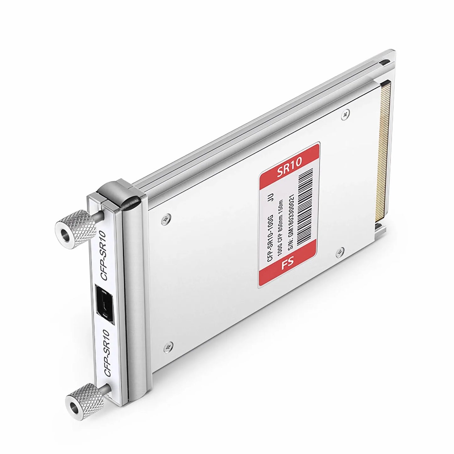 Juniper Networks CFP-100GBASE-SR10 Compatible 100GBASE-SR10 CFP 10 x 10G NRZ 850nm 150m DOM MPO-24 MMF Optical Transceiver Module