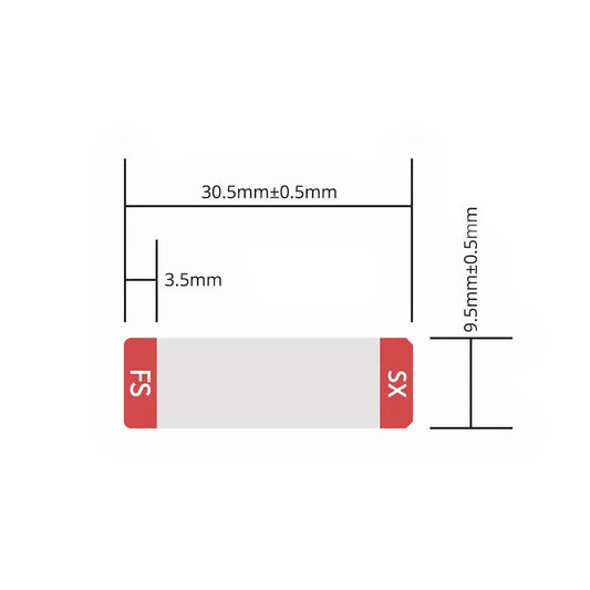Design Label for 1000BASE SFP SX/LX/EX/ZX/EZX Transceiver, 1 Roll