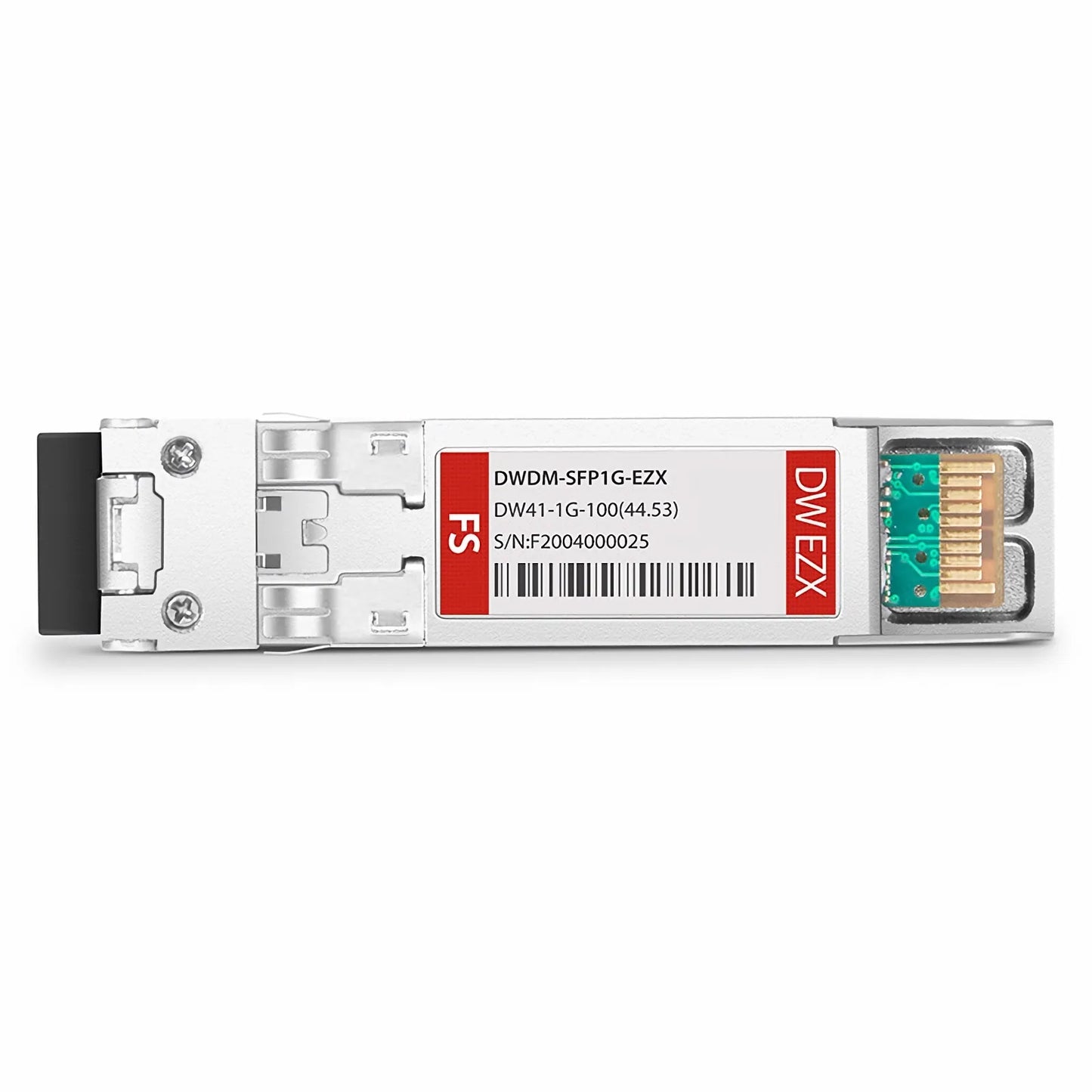 Cisco C41 DWDM-SFP-4453 Compatible SFP 1000BASE-DWDM 1544.53nm 100GHz 100km DOM Duplex LC/UPC SMF Optical Transceiver Module for Transmission
