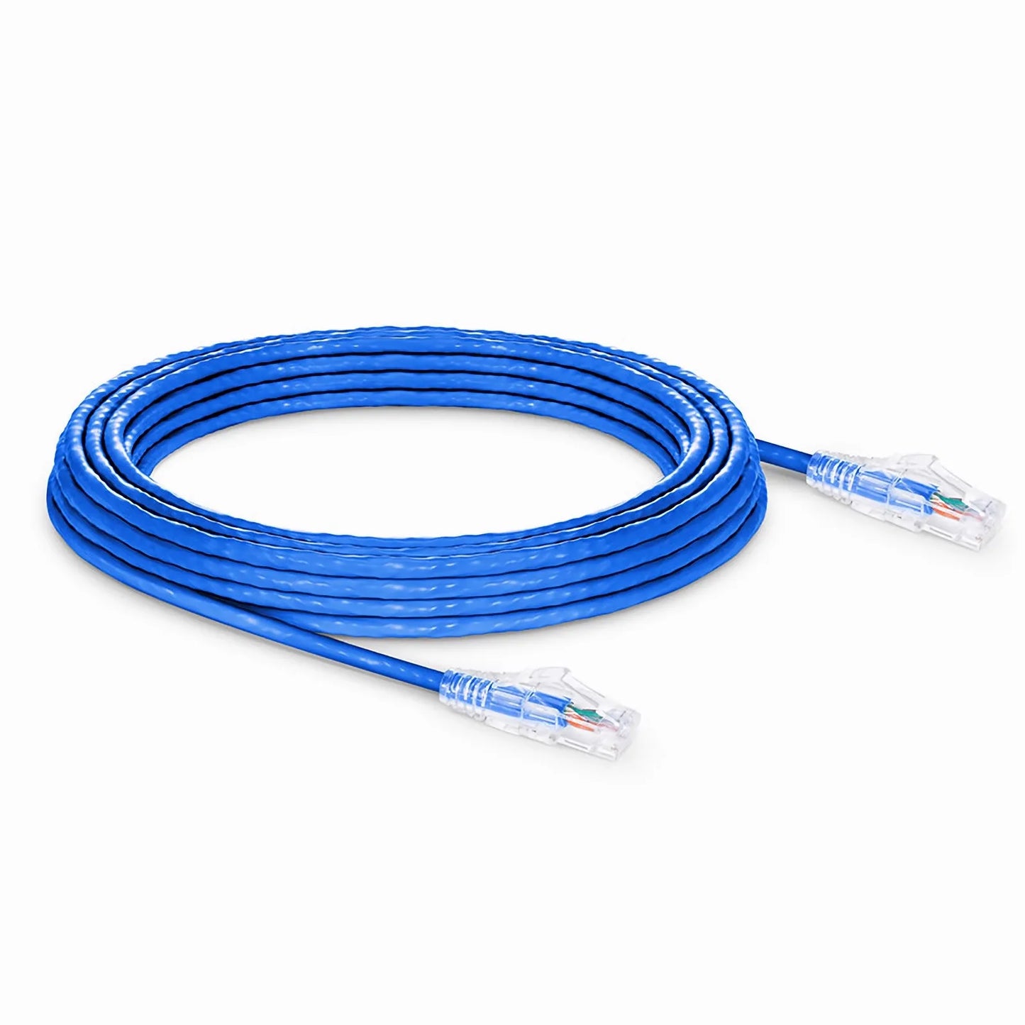 35ft (10.7m) Cat6 24AWG Snagless Unshielded (U/UTP) PVC CM Ethernet Network Patch Cable, Blue