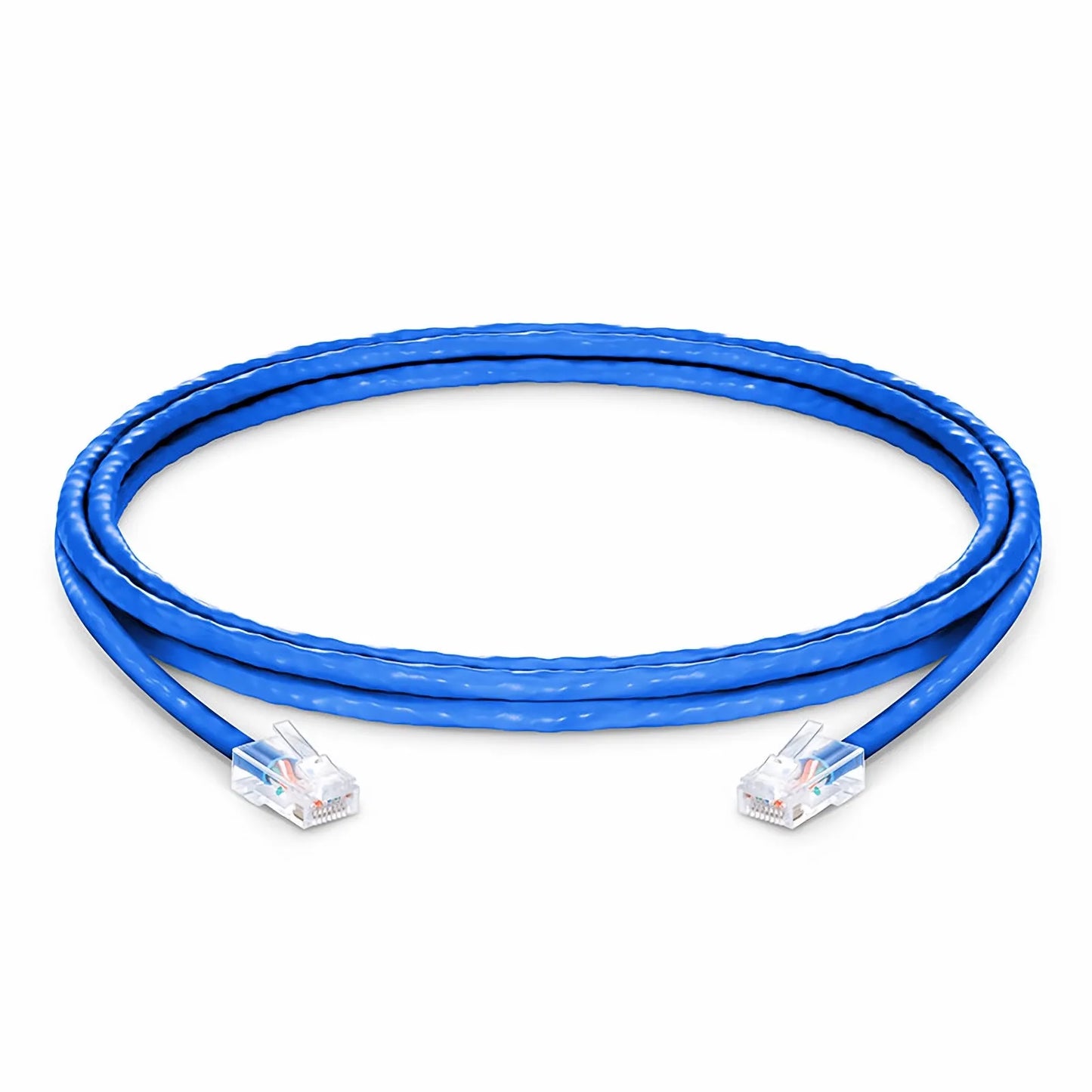 6ft (1.8m) Cat5e Non-booted Unshielded (U/UTP) PVC CM Ethernet Network Patch Cable, Blue
