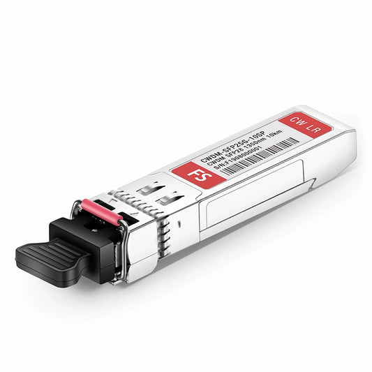 Cisco CWDM-SFP25G-1350-30 Compatible SFP28 25G CWDM 1350nm 30km DOM Duplex LC/UPC SMF Optical Transceiver Module for Transmission