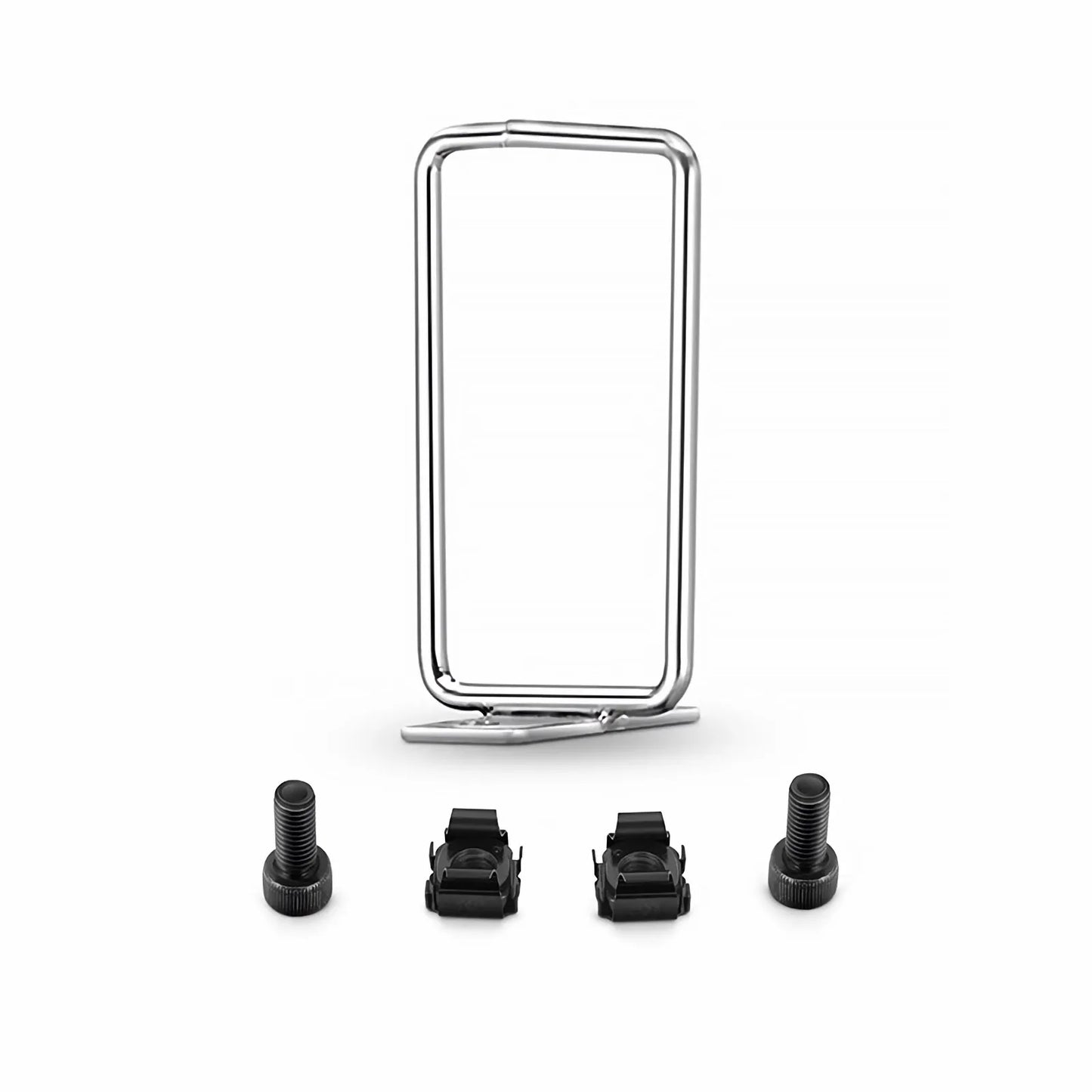 1U 1.6" Single D-ring Vertical Cable Manager with M6 Model Screws and Nuts, 10PCS/Pack