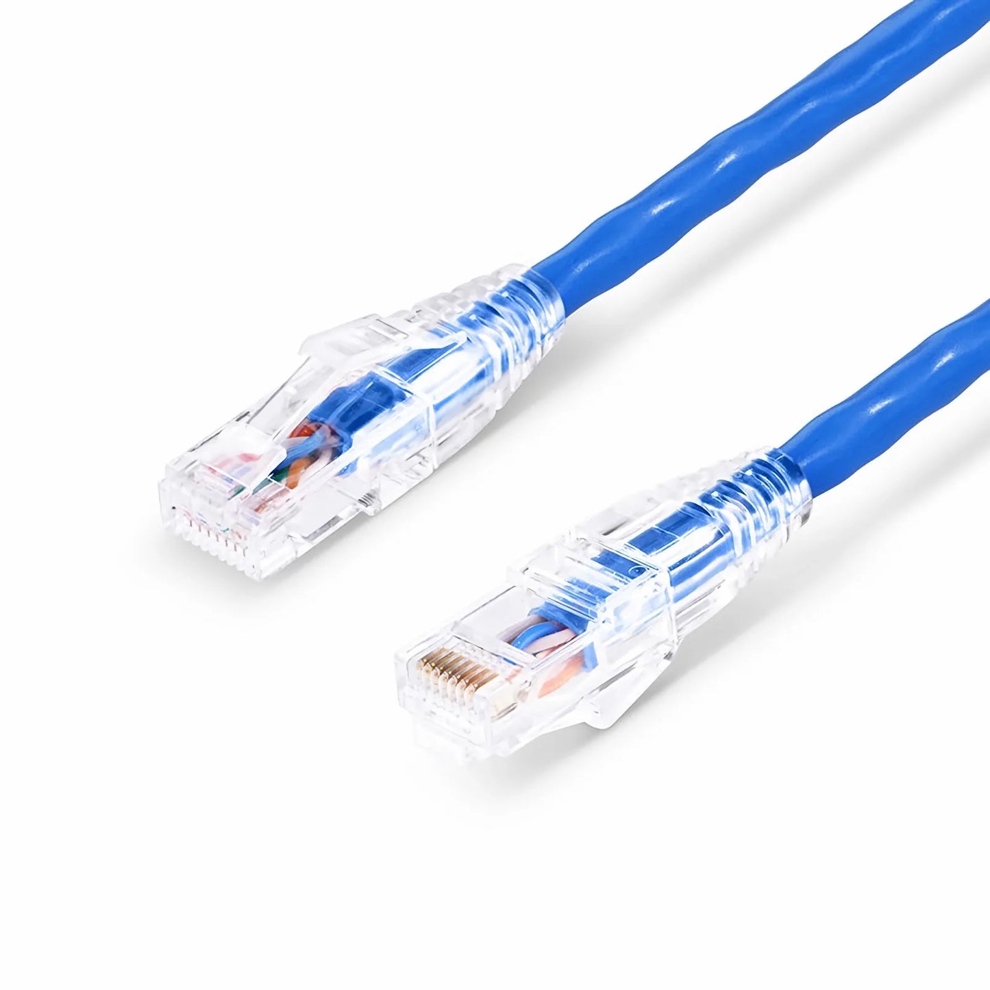 10ft (3m) Cat5e Snagless Unshielded (U/UTP) PVC CM Ethernet Patch Cable, Blue