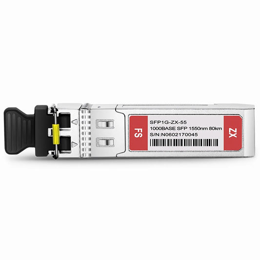 Avago Compatible 1000BASE-ZX SFP 1550nm 80km DOM Duplex LC/UPC SMF Optical Transceiver Module