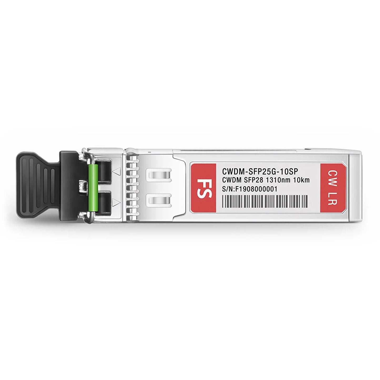 Cisco CWDM-SFP25G-1310-10 Compatible SFP28 25G CWDM 1310nm 10km DOM Duplex LC/UPC SMF Optical Transceiver Module for Transmission