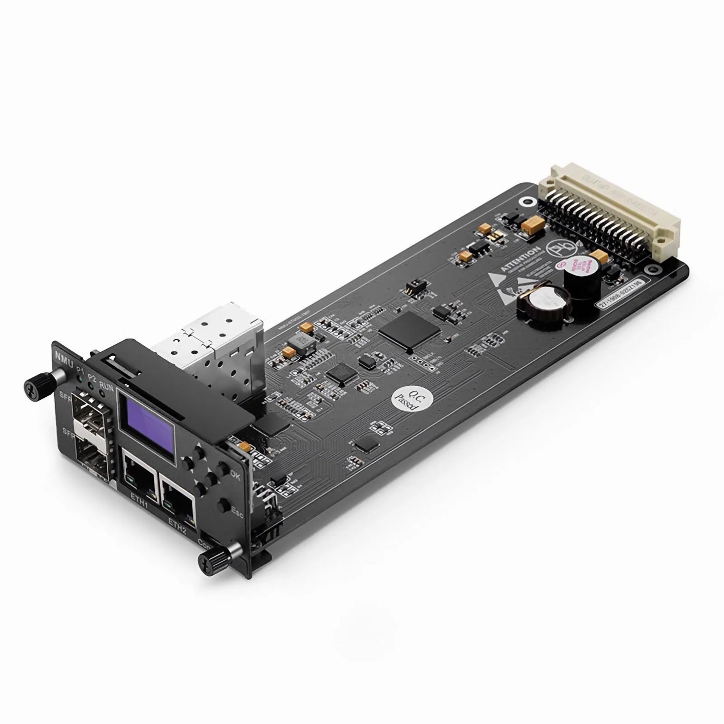 FMT-MNG-S, Network Management Unit for FMT 1U, 2U and 4U Managed Chassis, , 2 x 100Base-X SFP Ports, 2 x 10/100Base-T RJ45 Ports