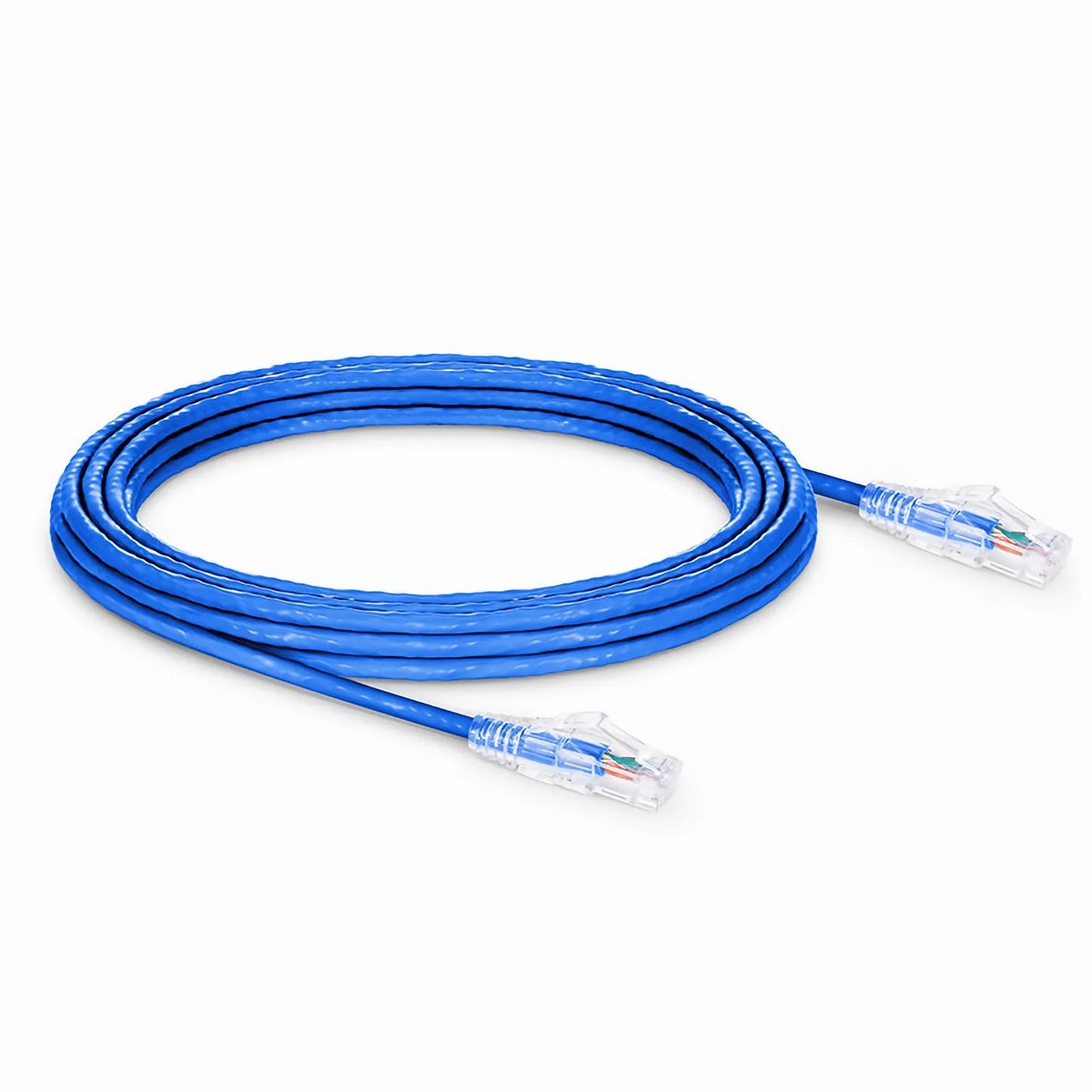 25ft (7.6m) Cat5e Snagless Unshielded (U/UTP) PVC CM Ethernet Patch Cable, Blue