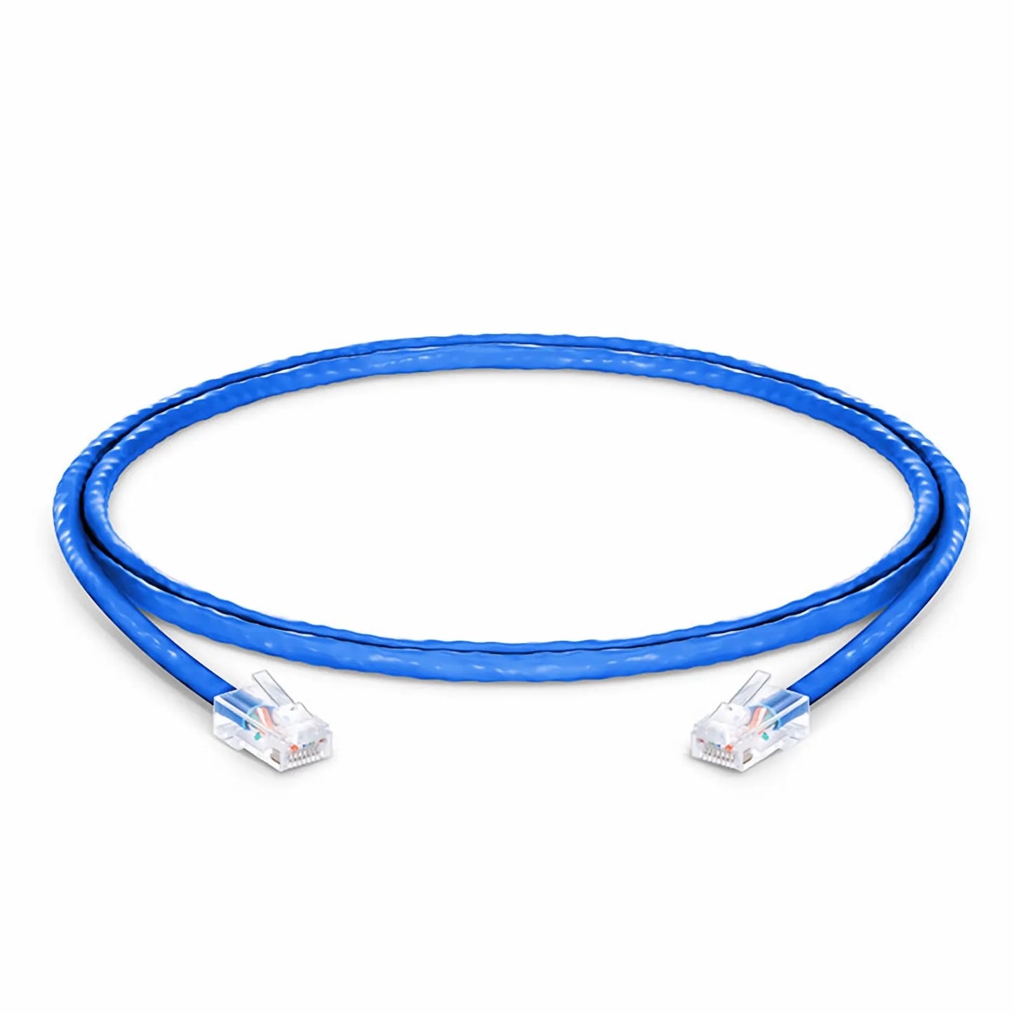 4ft (1.2m) Cat5e Non-booted Unshielded (U/UTP) PVC CM Ethernet Network Patch Cable, Blue