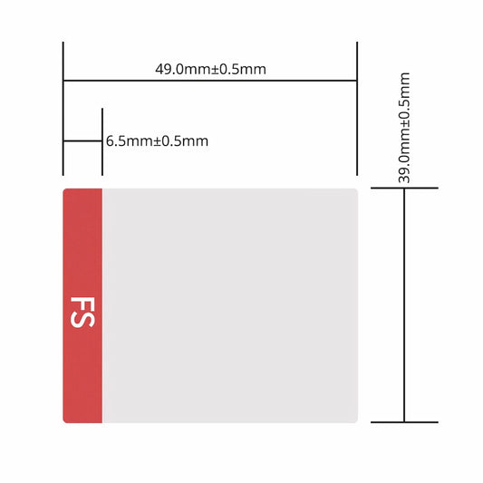 Design Label for 100G CFP LR4/ER4 Transceiver, 1 Roll