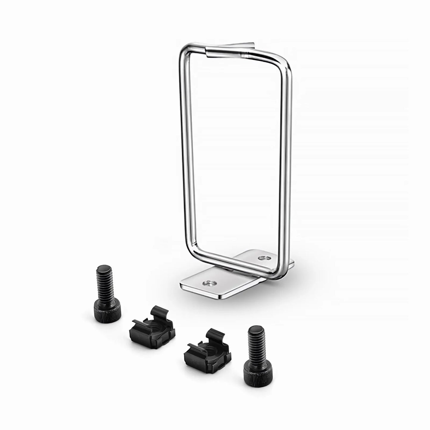 1U 1.6" Single D-ring Vertical Cable Manager with M6 Model Screws and Nuts, 10PCS/Pack