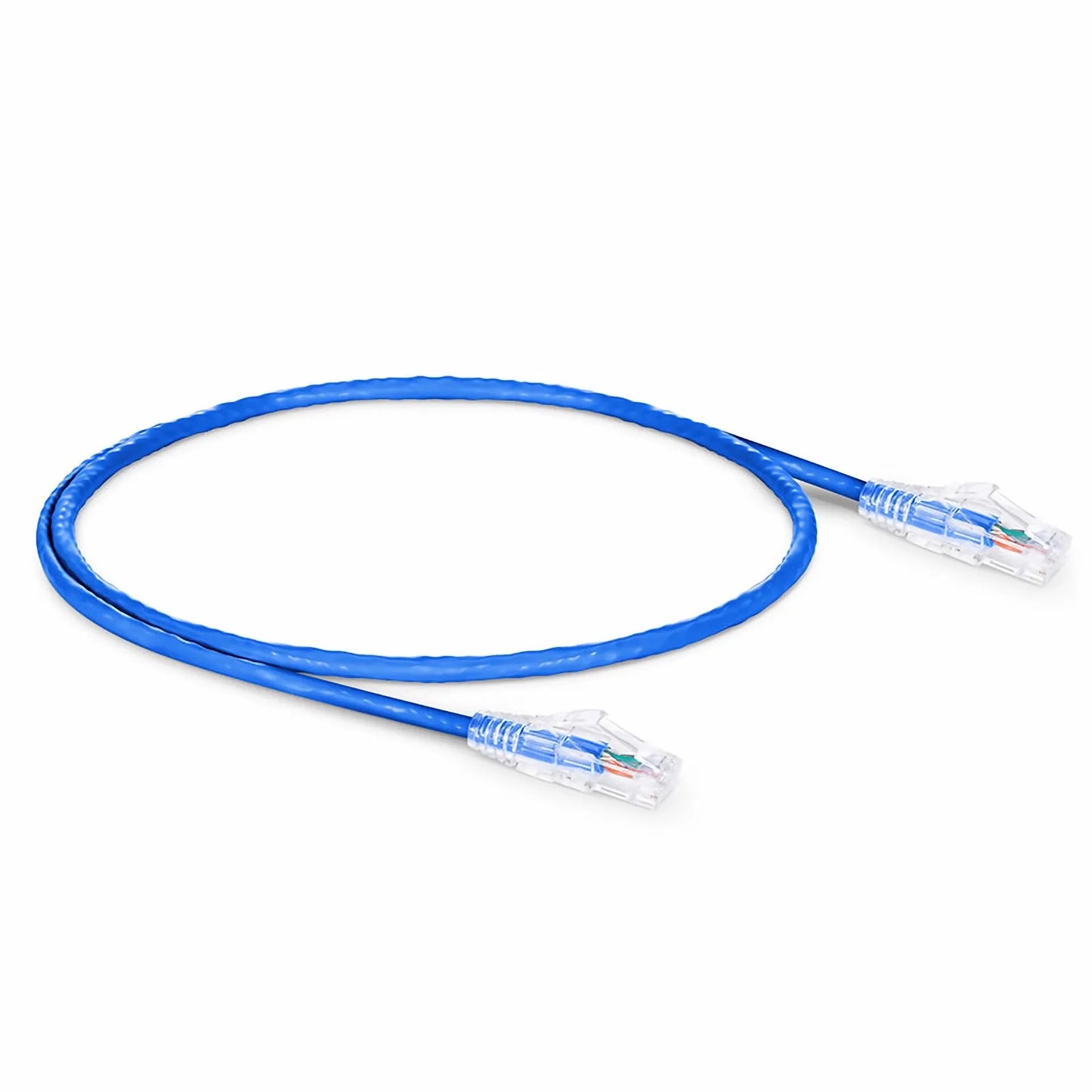 1ft (0.3m) Cat5e Snagless Unshielded (U/UTP) PVC CM Ethernet Patch Cable, Blue