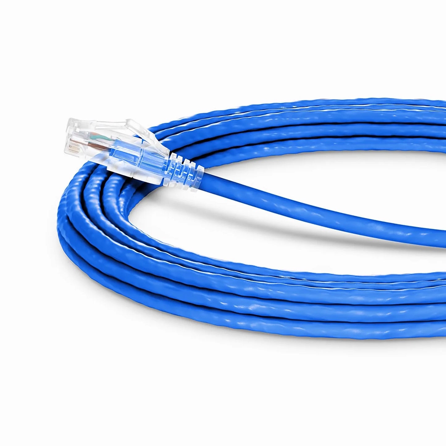20ft (6.1m) Cat5e Snagless Unshielded (U/UTP) PVC CM Ethernet Patch Cable, Blue