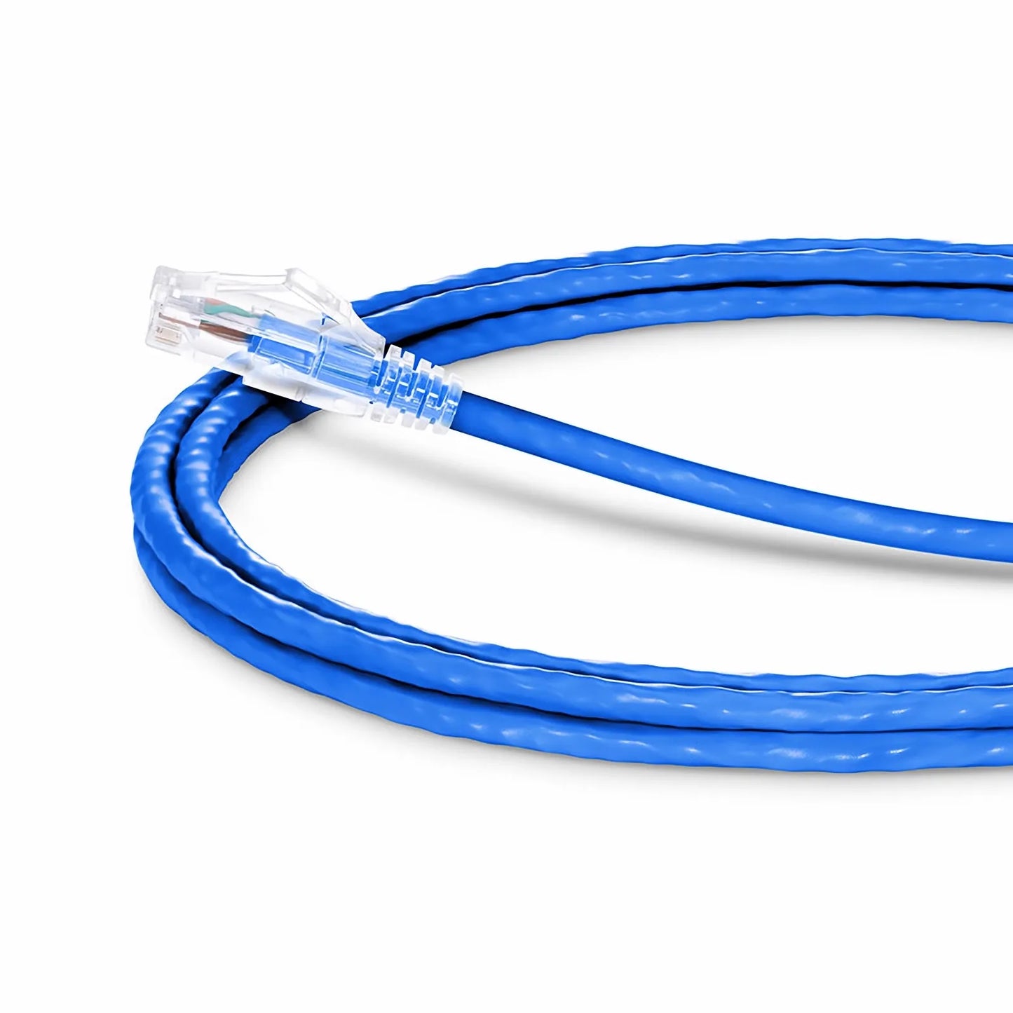 7ft (2.1m) Cat5e Snagless Unshielded (U/UTP) PVC CM Ethernet Patch Cable, Blue