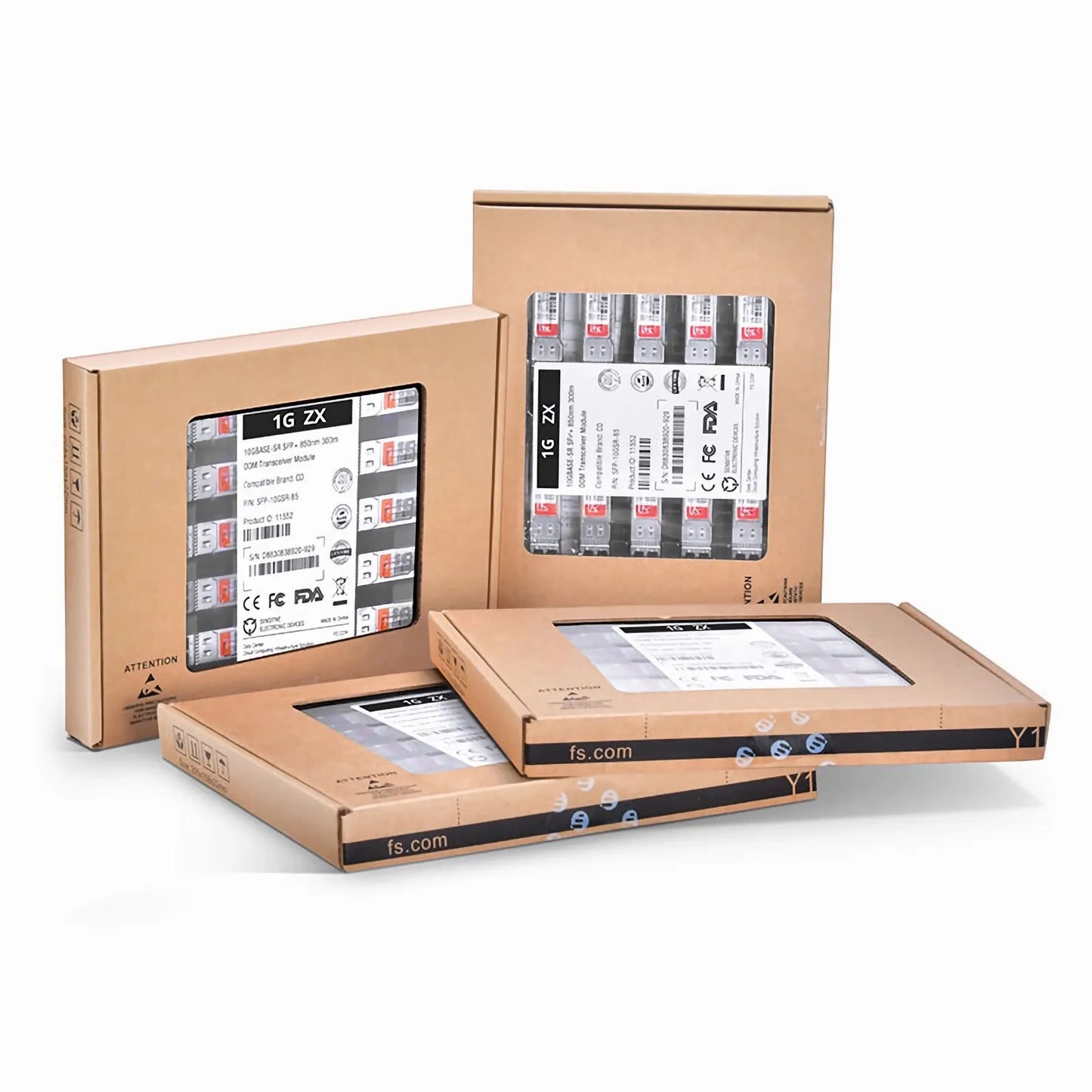 Brocade E1MG-LHA Compatible 1000BASE-ZX SFP 1550nm 80km DOM Duplex LC/UPC SMF Optical Transceiver Module