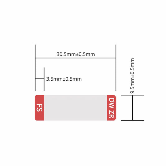 Design Label for 25G WDM SFP28 Transceiver, 1 Roll