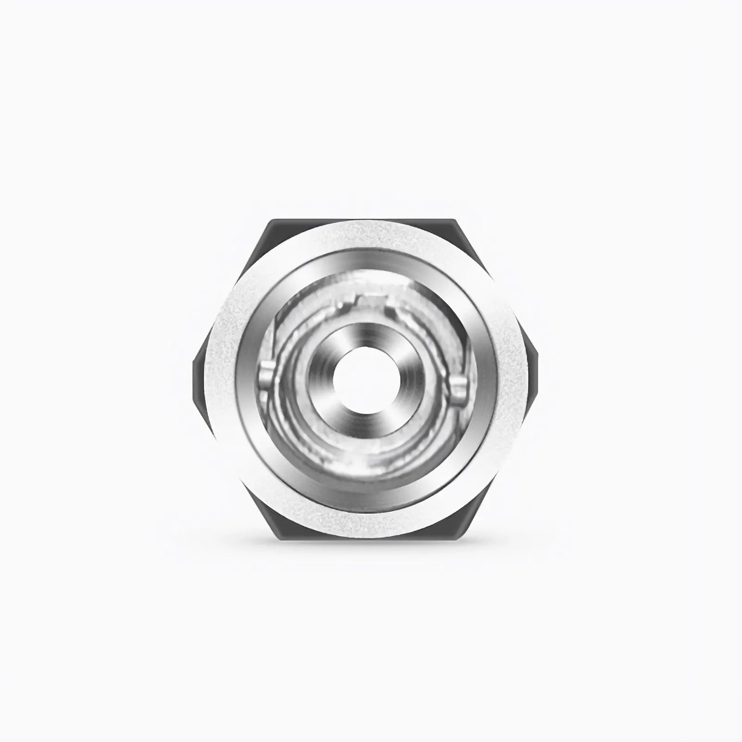 ST/UPC to ST/UPC Simplex OS2 Single Mode Metal Fiber Optic Adapter/Coupler without Flange (10pcs/pack)