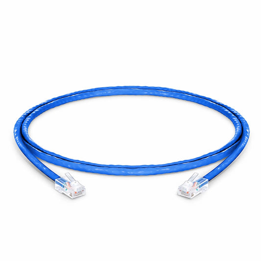 3ft (0.9m) Cat5e Non-booted Unshielded (U/UTP) PVC CM Ethernet Network Patch Cable, Blue