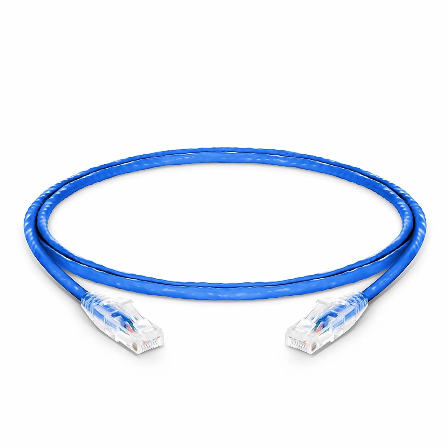 3ft (0.9m) Cat6 Snagless Unshielded (U/UTP) PVC CM Ethernet Network Patch Cable, Blue, (24pcs/pack)
