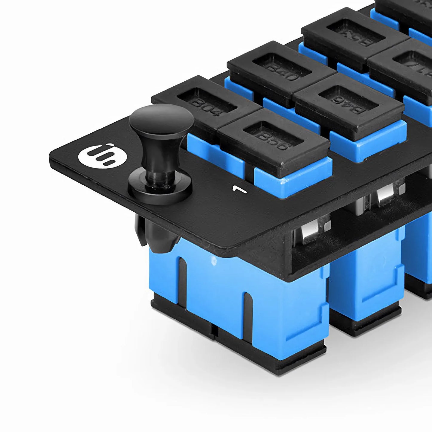 FHD™ Fiber Adapter Panel, 12 Fibers OS2 Single Mode, 6 x SC UPC Duplex (Blue) Adapter, Ceramic Sleeve