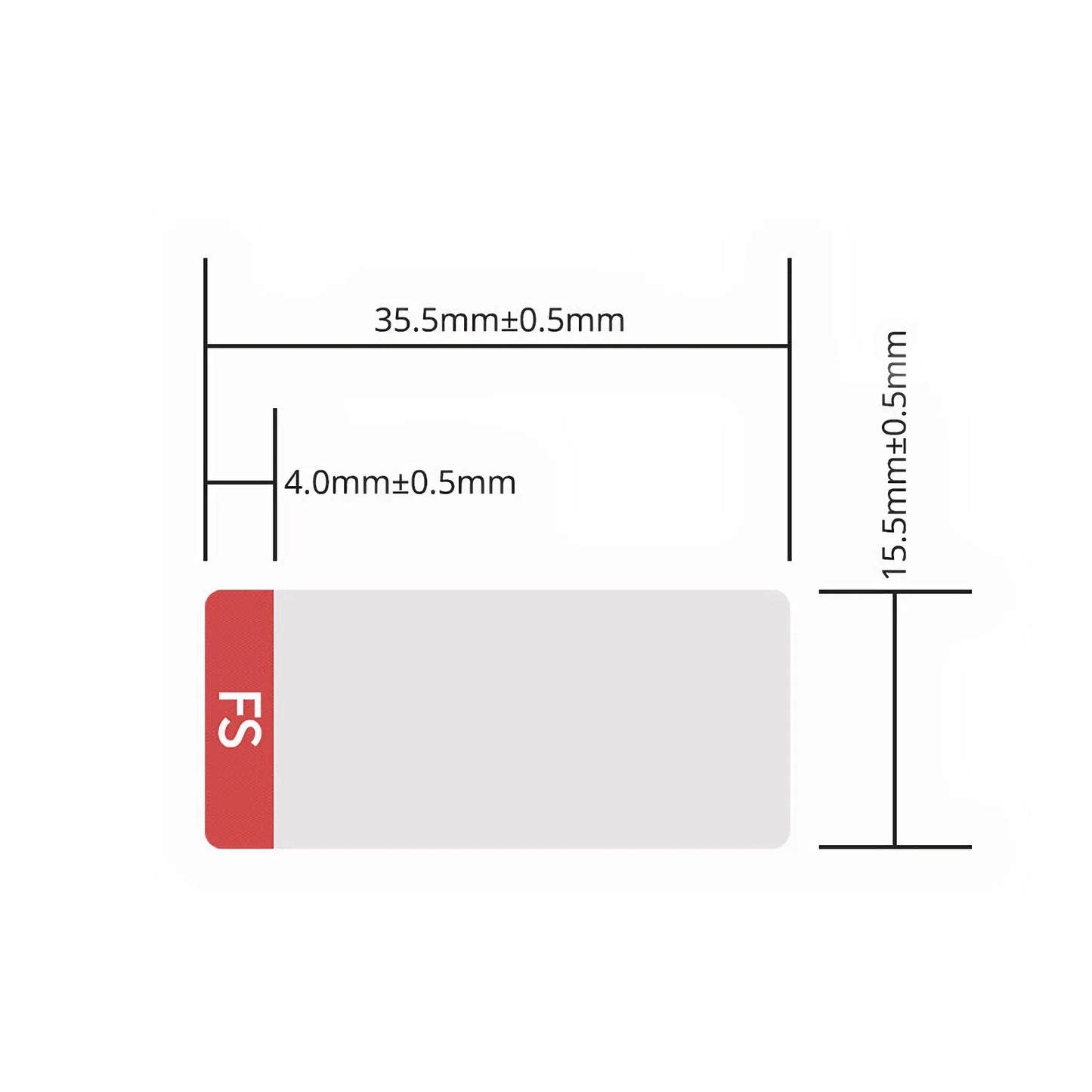 Design Label for 10G XFP Transceiver, 1 Roll