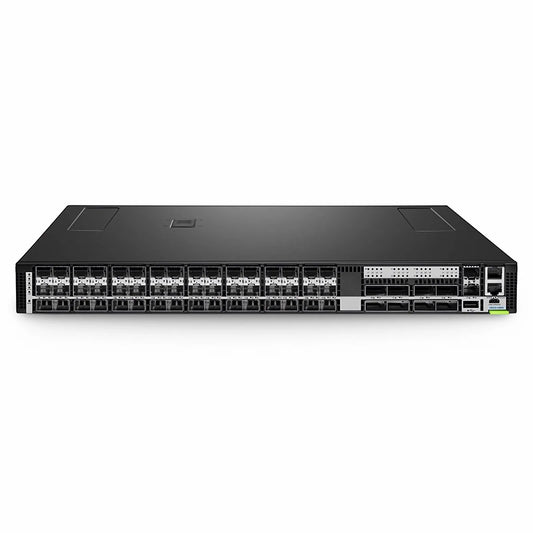 N8550-48B8C, 48-Port Ethernet Data Center Switch, 48 x 25Gb SFP28, 8 x 100Gb QSFP28 Uplinks, with 2 x 10Gb SFP+ Management Port, PicOS®, Broadcom Trident 3 Chip, Back-to-Front Airflow
