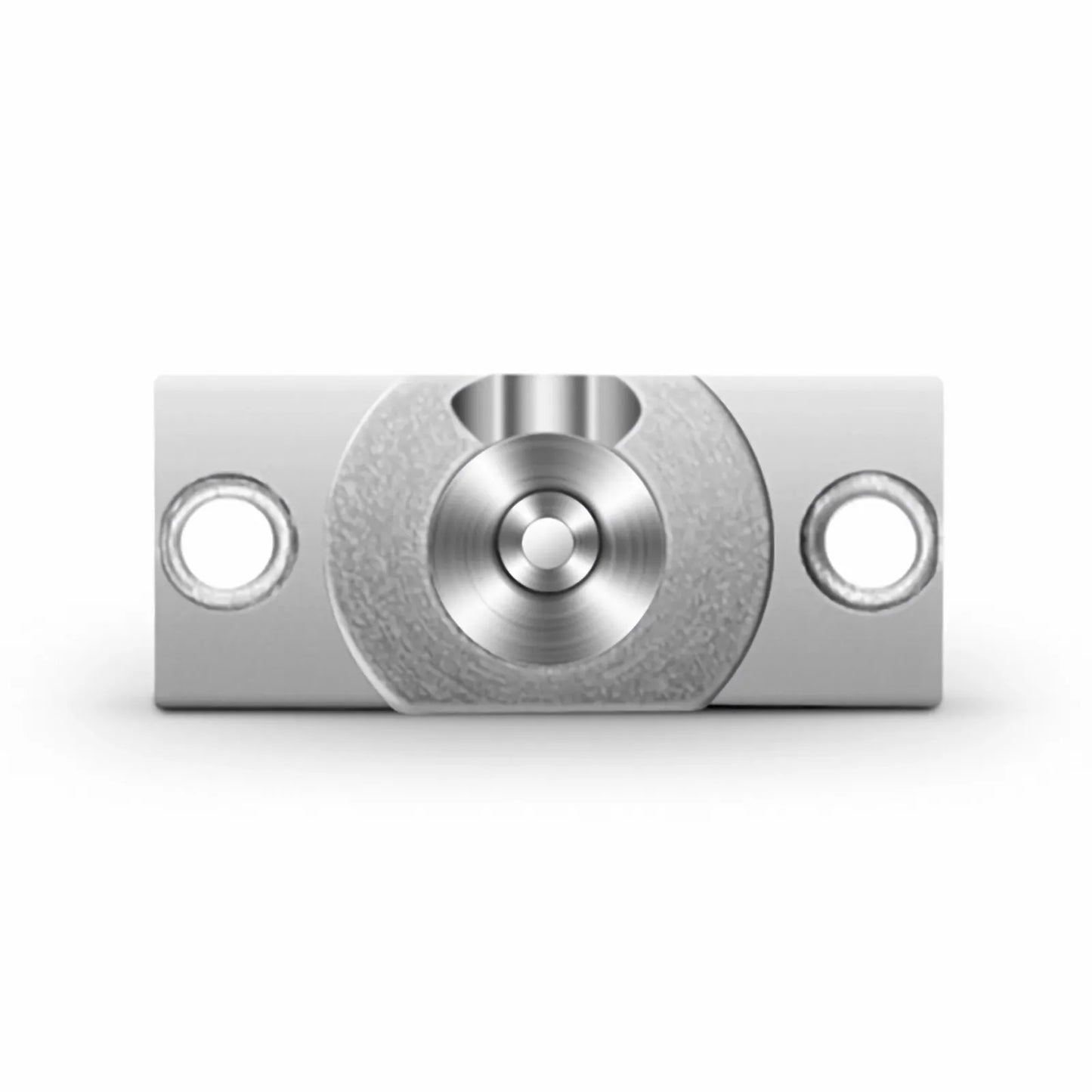 ST/UPC Female to LC/UPC Female Hybrid Simplex Single Mode/Multimode Metal Fiber Optic Adapter/Coupler with Flange