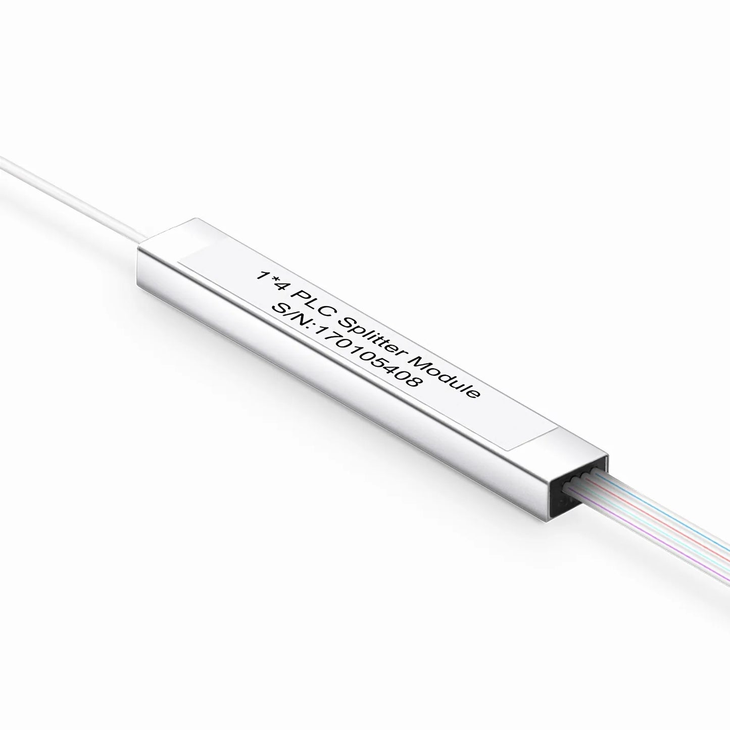 1 x 4 PLC Fiber Splitter, Mini Module, 900μm, SC/APC, Singlemode