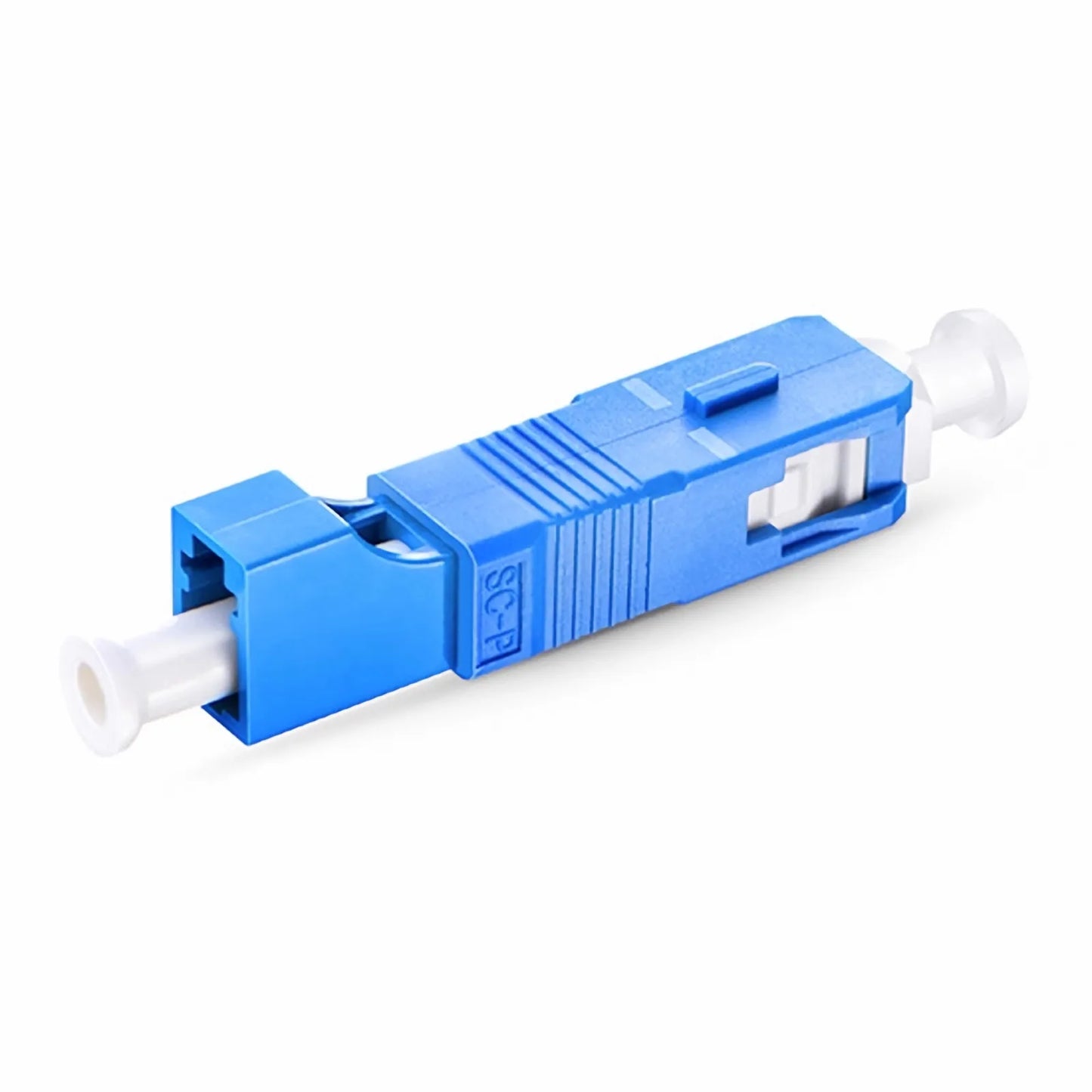 LC/UPC Female to SC/UPC Male Simplex OS2 Single Mode Fiber Optic Adapter/Coupler without Flange