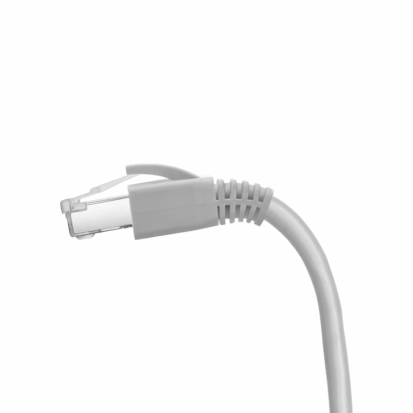 Cat6/Cat6a/Cat7 RJ45 Strain Relief Boots, 8.0mm OD for Cat6 F/UTP & SF/UTP 23AWG, Cat6a & Cat7 S/FTP 23AWG Ethernet Cables, Gray, 50PCS/Pack