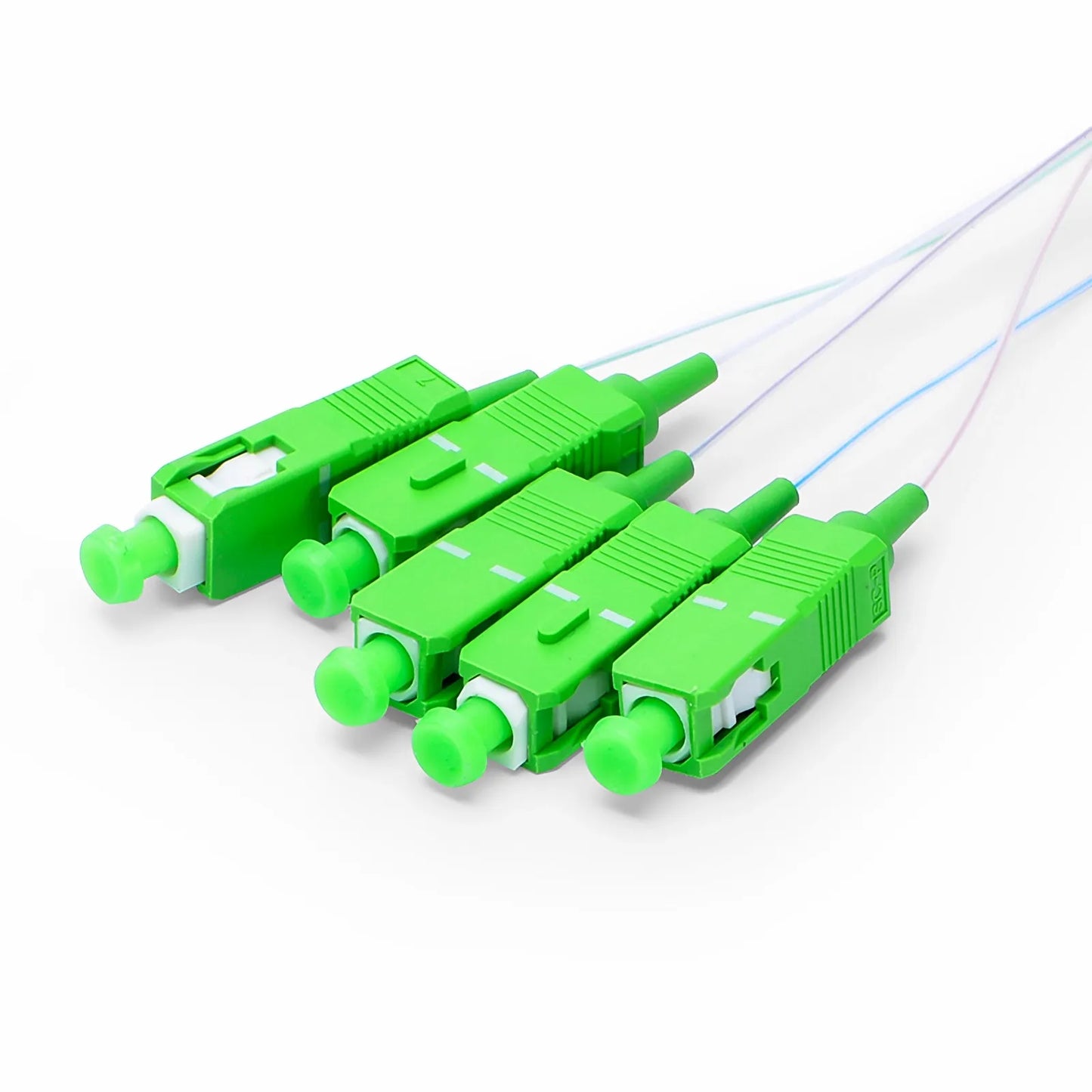 1 x 4 PLC Fiber Splitter, Mini Module, 900μm, SC/APC, Singlemode