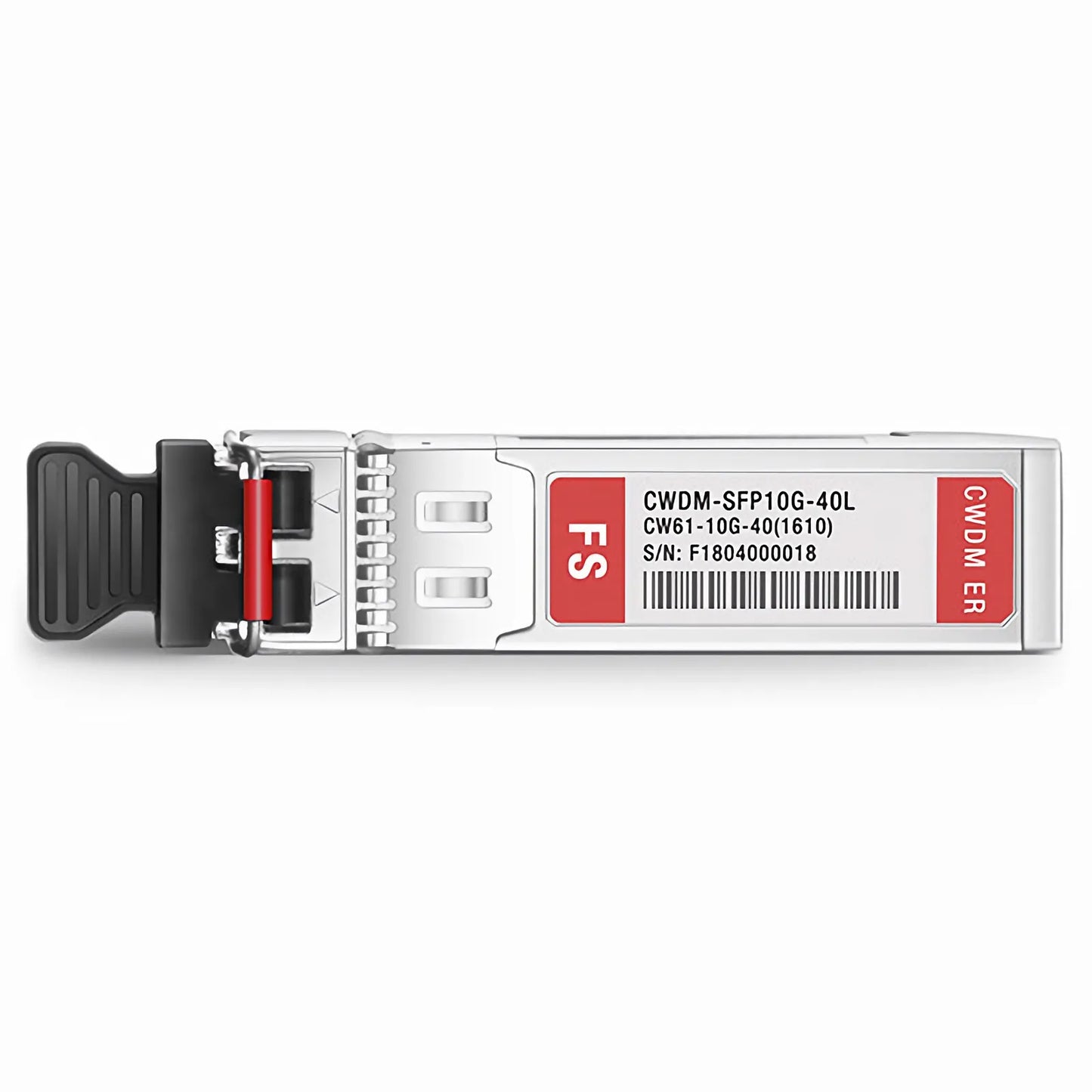 Cisco CWDM-SFP10G-1610 Compatible SFP+ 10G CWDM 1610nm 40km DOM Duplex LC/UPC SMF Optical Transceiver Module for Transmission
