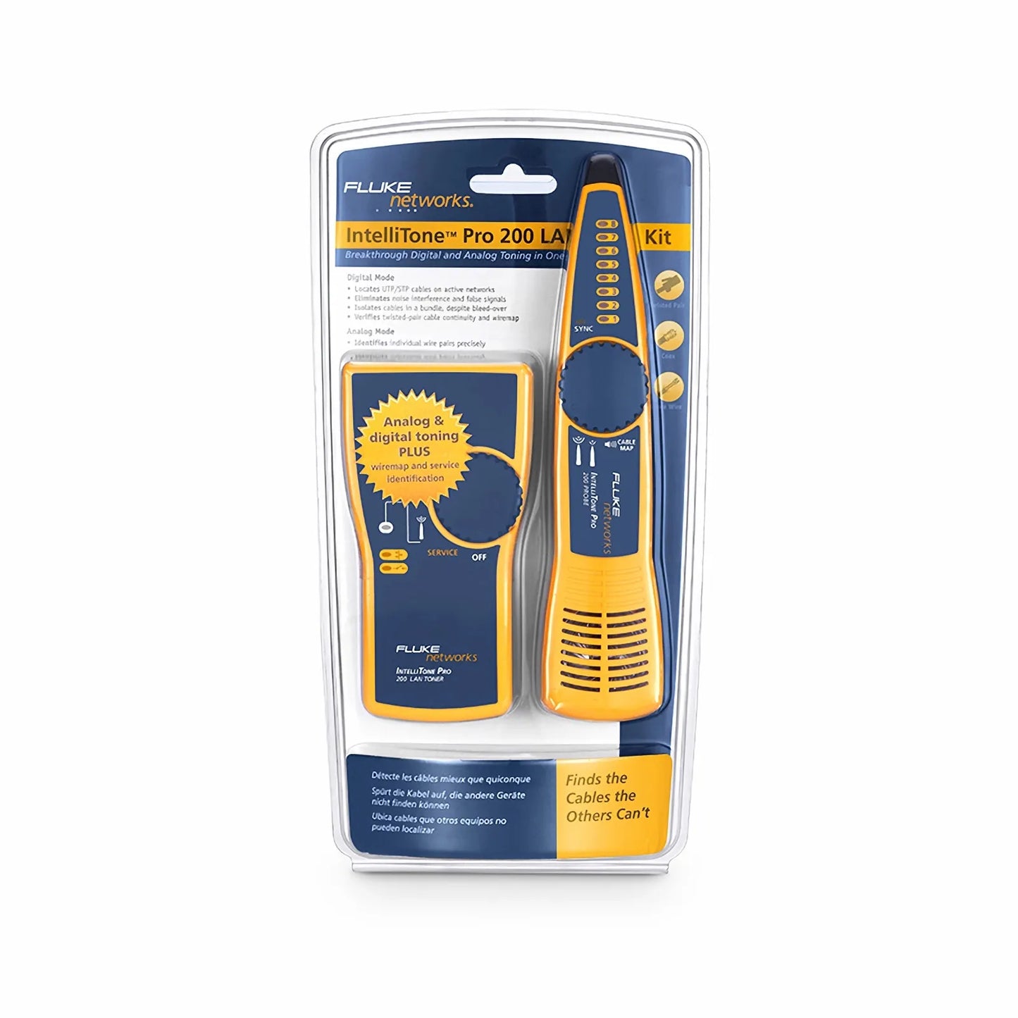 Fluke Networks MT-8200-60-KIT IntelliTone™ Pro 200 Toner and Probe Kit