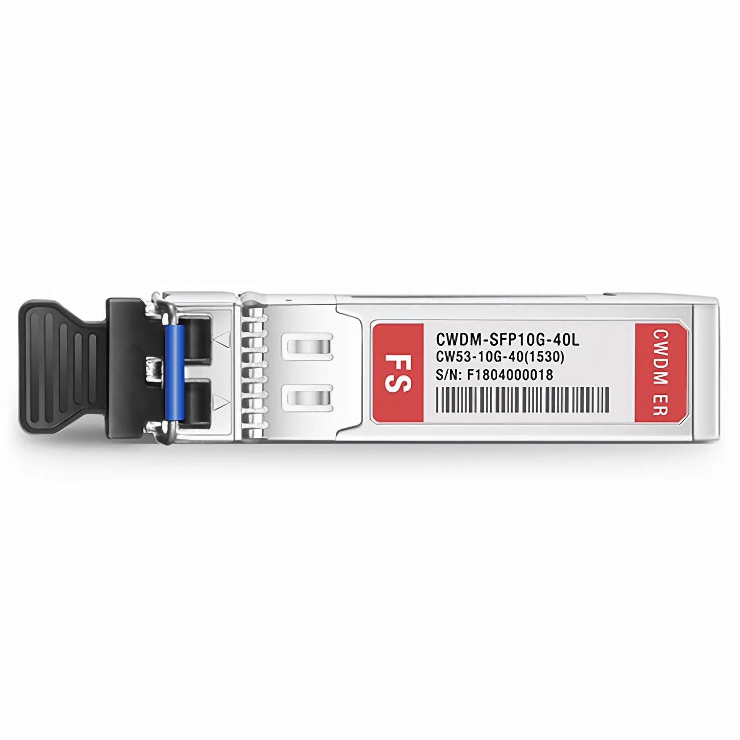 Cisco CWDM-SFP10G-1530 Compatible SFP+ 10G CWDM 1530nm 40km DOM Duplex LC/UPC SMF Optical Transceiver Module for Transmission