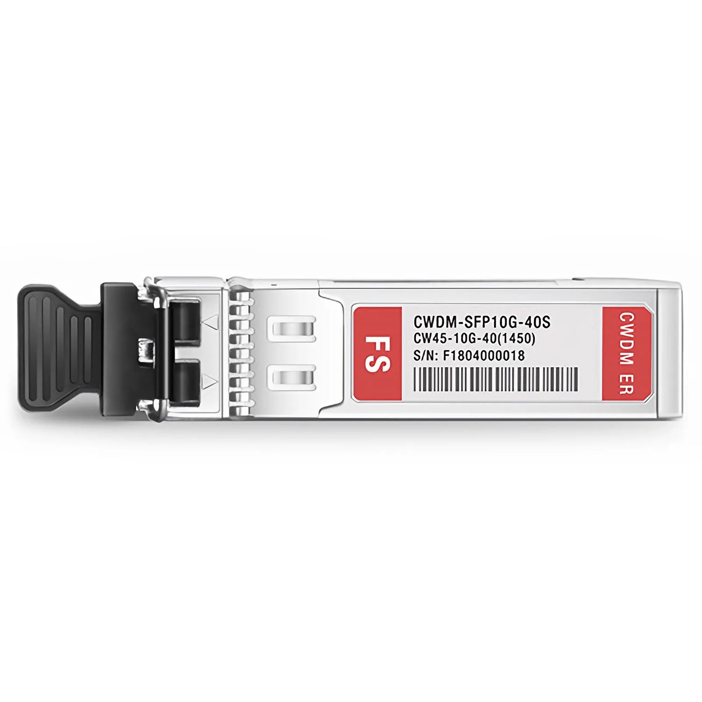 SFP+ 10G CWDM 1450nm 40km DOM Duplex LC/UPC SMF Optical Transceiver Module for Transmission for FS Switches
