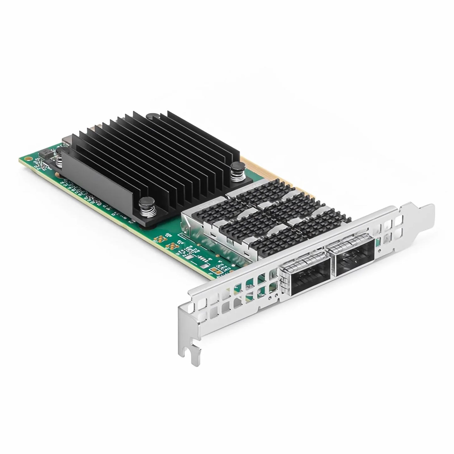 NVIDIA Mellanox MCX623106AN-CDAT ConnectX®-6 Dx EN Network Interface Card, 100GbE Dual-Port QSFP56, PCIe4.0 x 16, Tall&Short Bracket