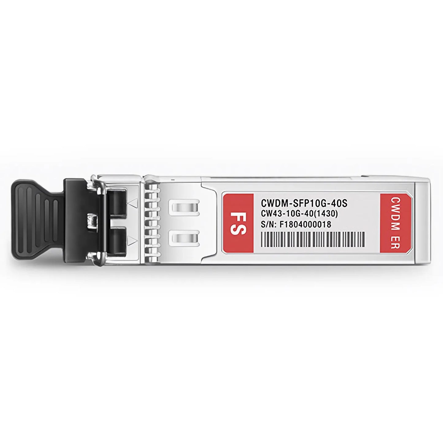 Cisco CWDM-SFP10G-1430 Compatible SFP+ 10G CWDM 1430nm 40km DOM Duplex LC/UPC SMF Optical Transceiver Module for Transmission