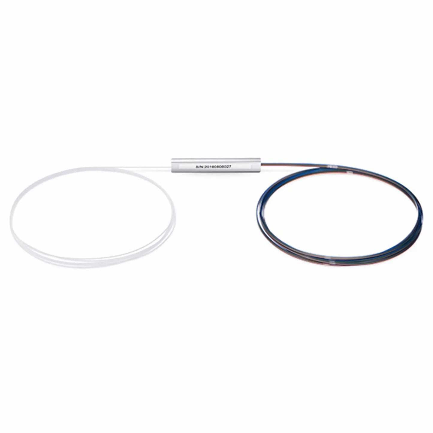 1 x 16 PLC Fiber Splitter, Steel Tube, Bare Fiber 250μm, No Connector, Singlemode