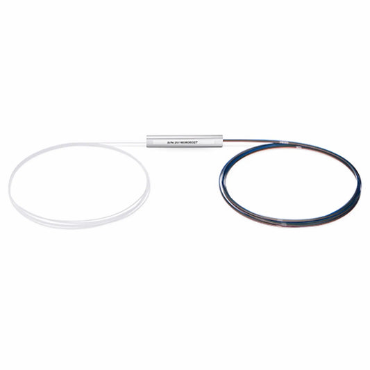 1 x 16 PLC Fiber Splitter, Steel Tube, Bare Fiber 250μm, No Connector, Singlemode