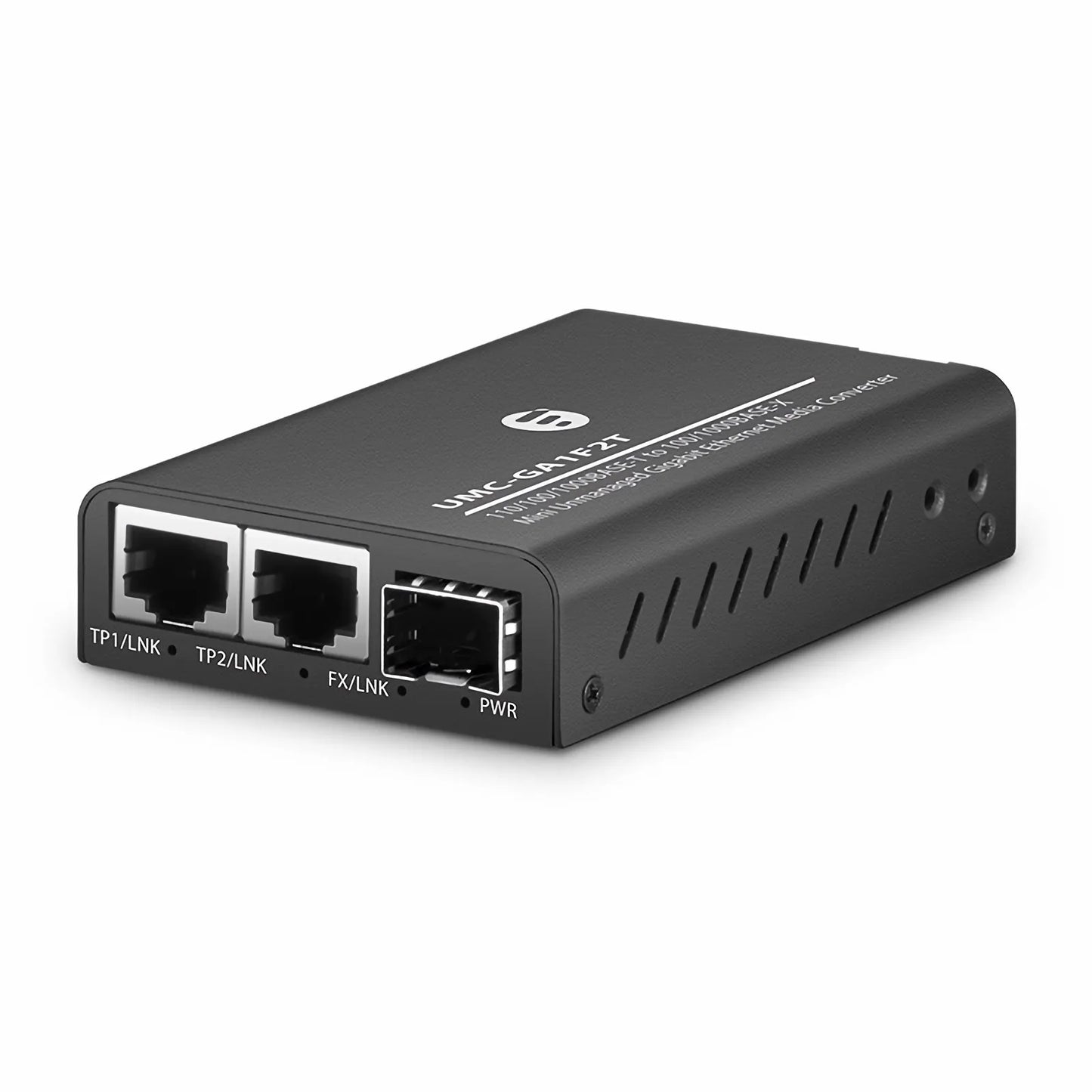 (UK) 2x RJ45 to 1x SFP
