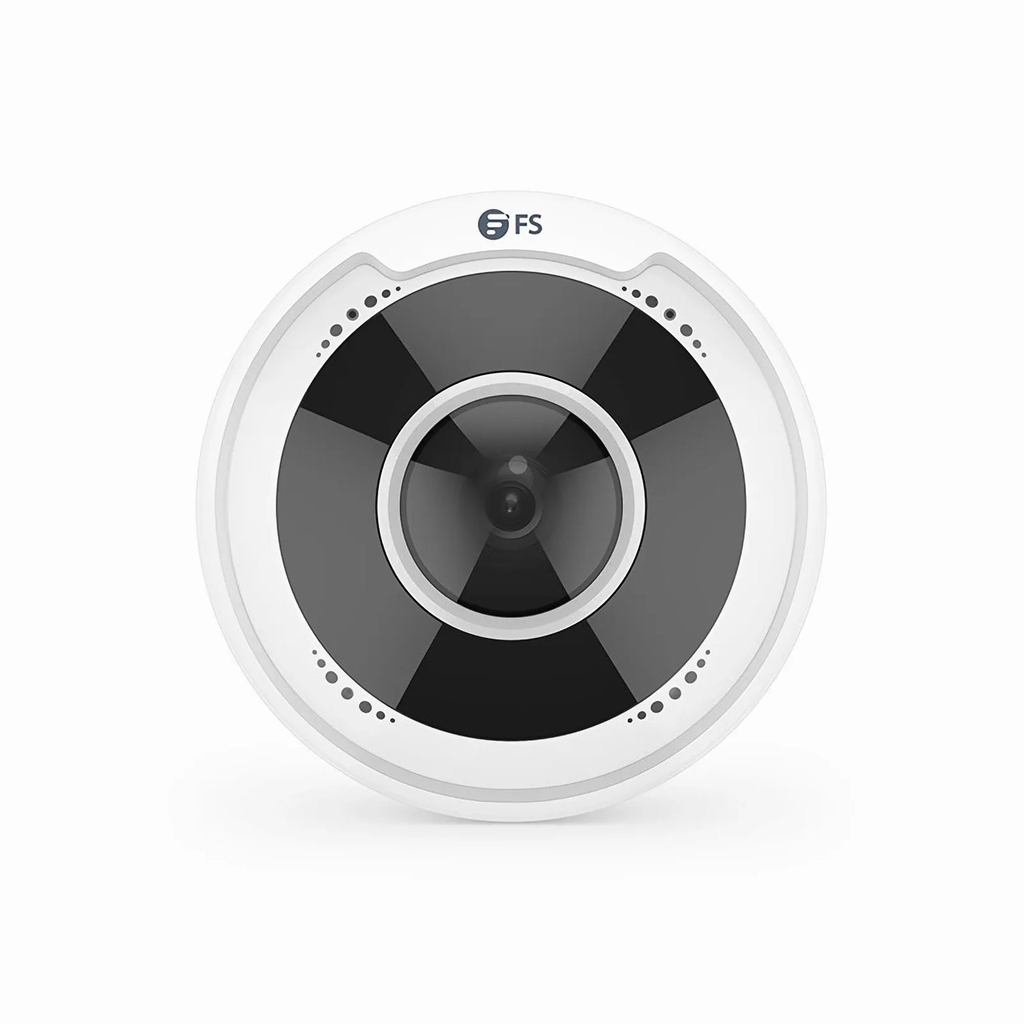 IPC301-5M-F Fisheye Camera, Fixed 5MP with Build-in Mic, 33ft Night Vision, IP66 & IK10 360° Panoramic PoE Network Camera with 1.4mm Lens