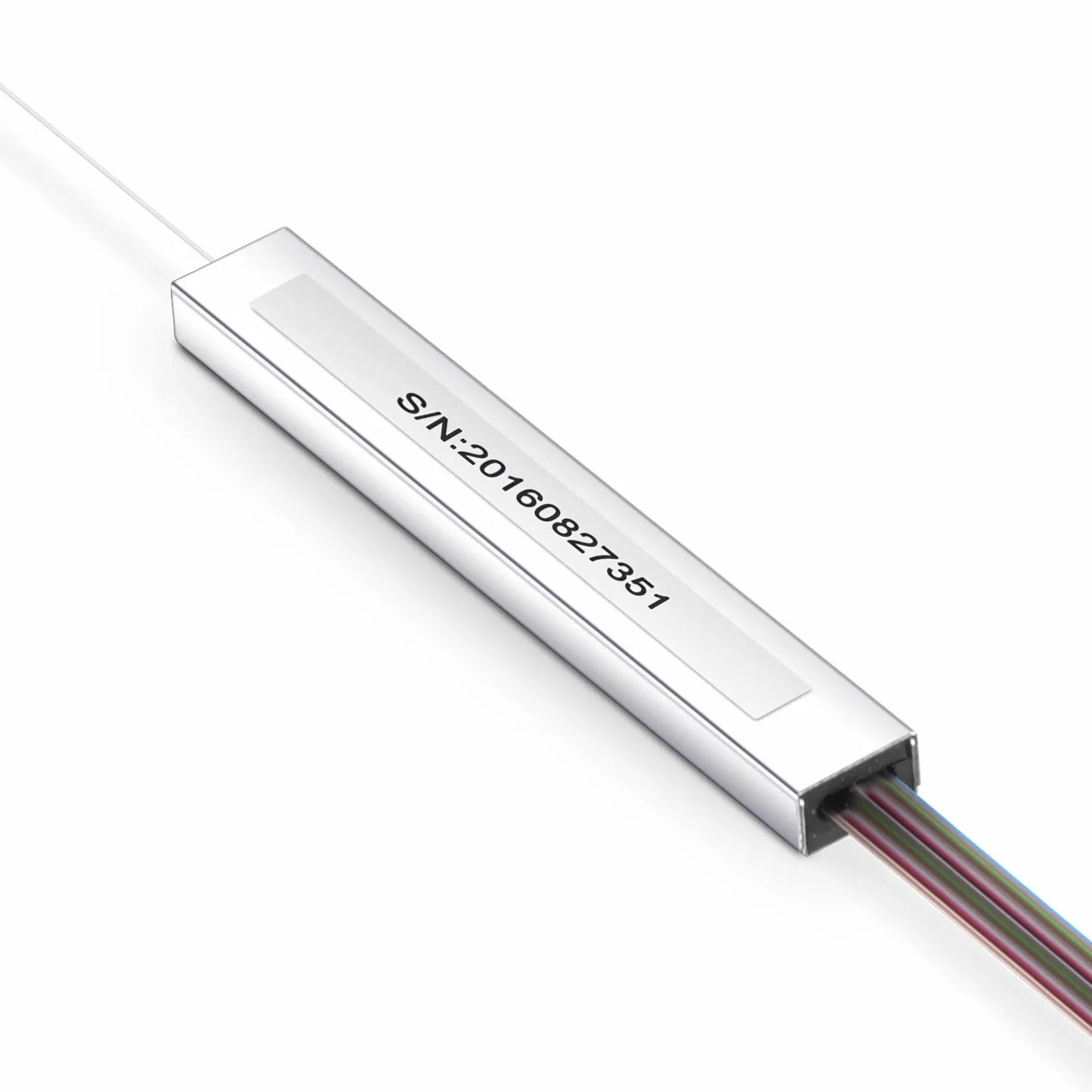 1 x 32 PLC Fiber Splitter, Steel Tube, Bare Fiber 250μm, No Connector, Singlemode