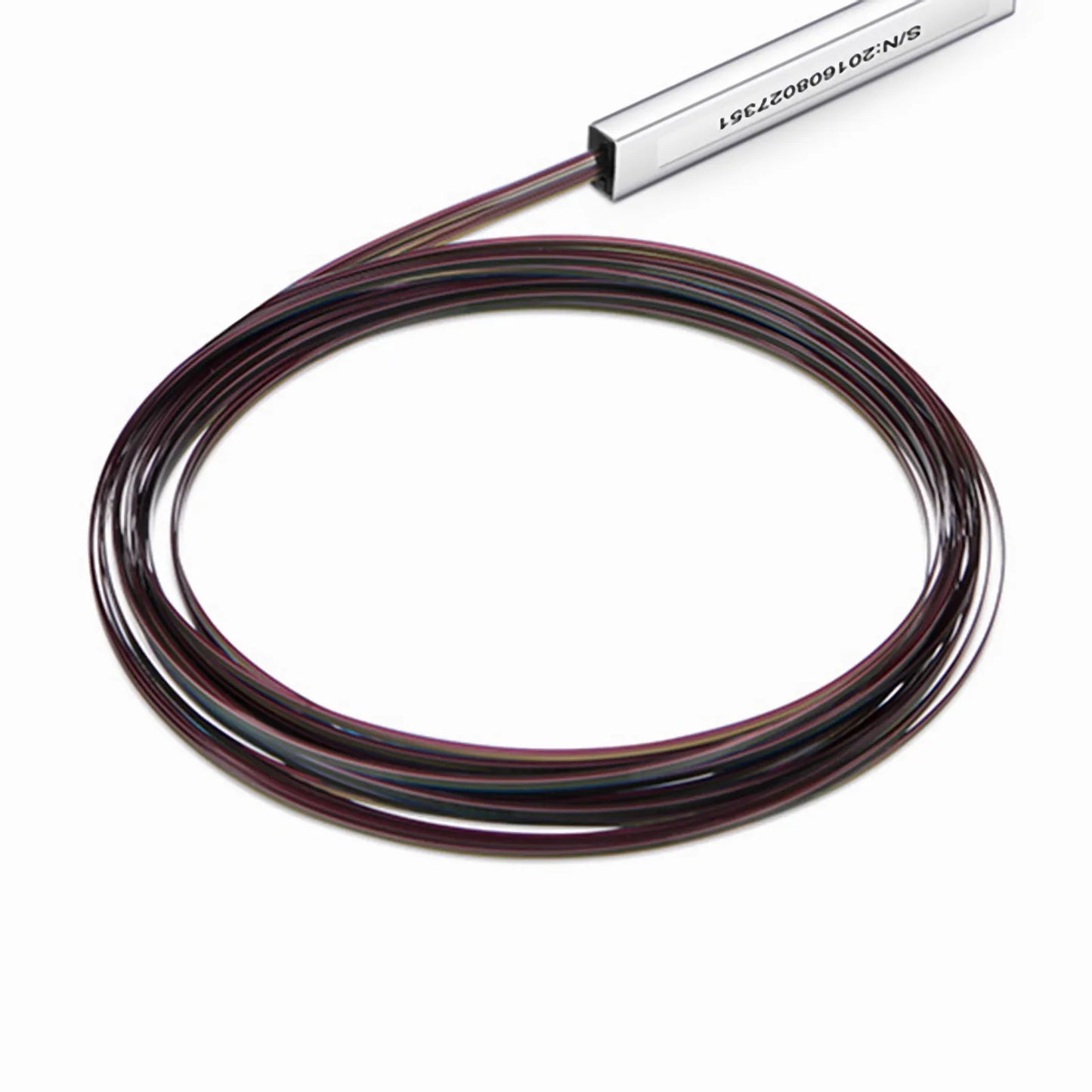 1 x 32 PLC Fiber Splitter, Steel Tube, Bare Fiber 250μm, No Connector, Singlemode