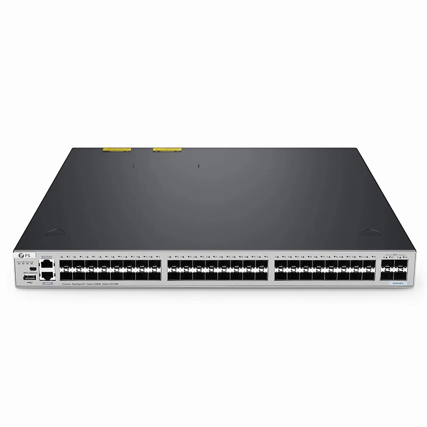 S5810-48FS, 48-Port Gigabit Ethernet L3 Switch, 48 x 1Gb SFP, with 4 x 10Gb SFP+ Uplinks, Stackable Switch, Broadcom Chip