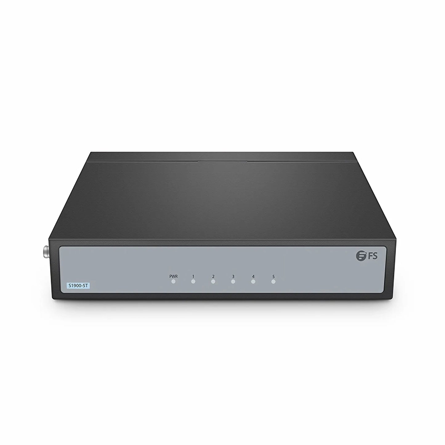 S1900-5T, 5-Port Gigabit Ethernet L2 Unmanaged Switch, 5x 10/100/1000BASE-T RJ45, Metal, Fanless, Desktop/Wall-Mount