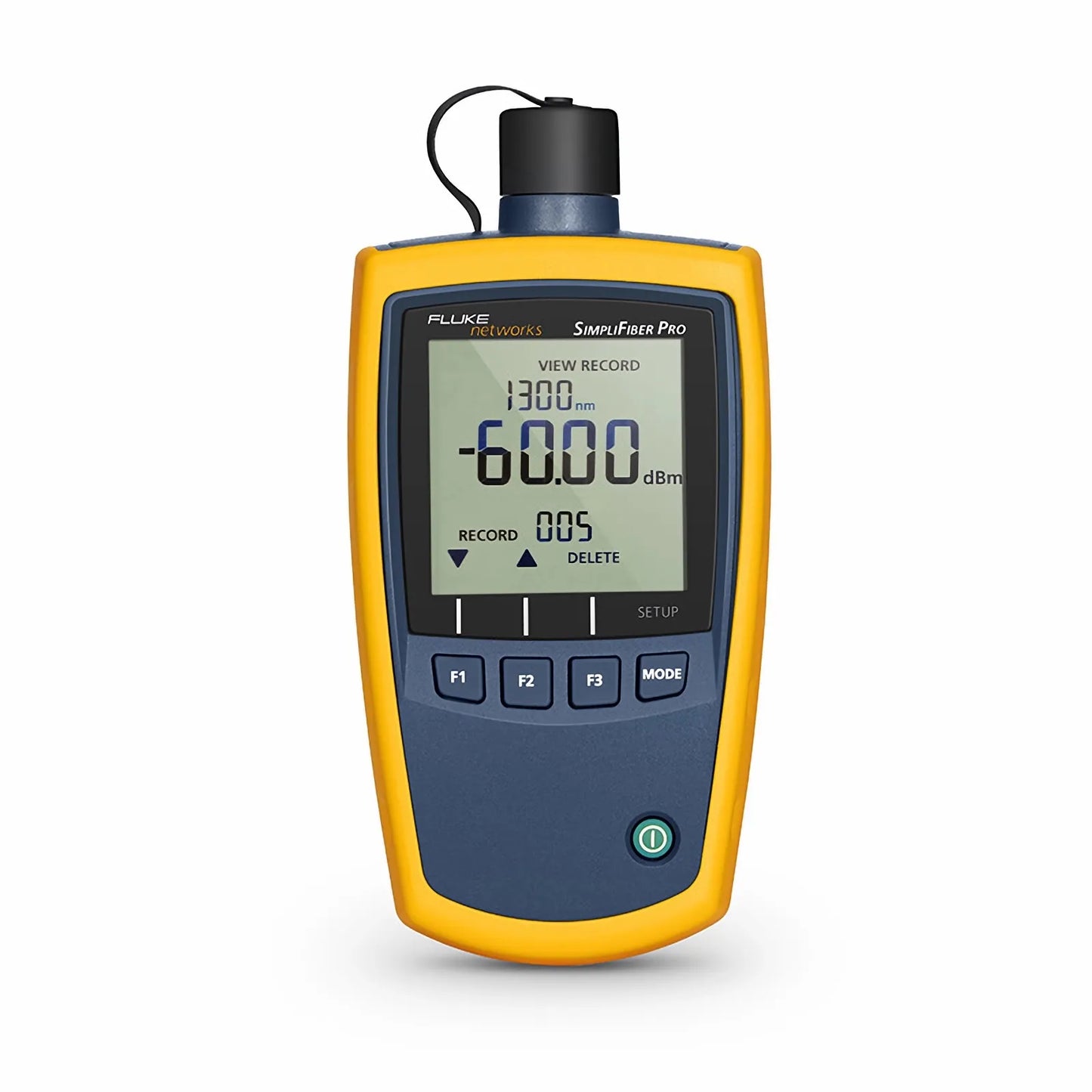 Fluke Networks SFPOWERMETER SimpliFiber® Pro Handheld Optical Power Meter with 2.5mm SC/FC/ST Connector