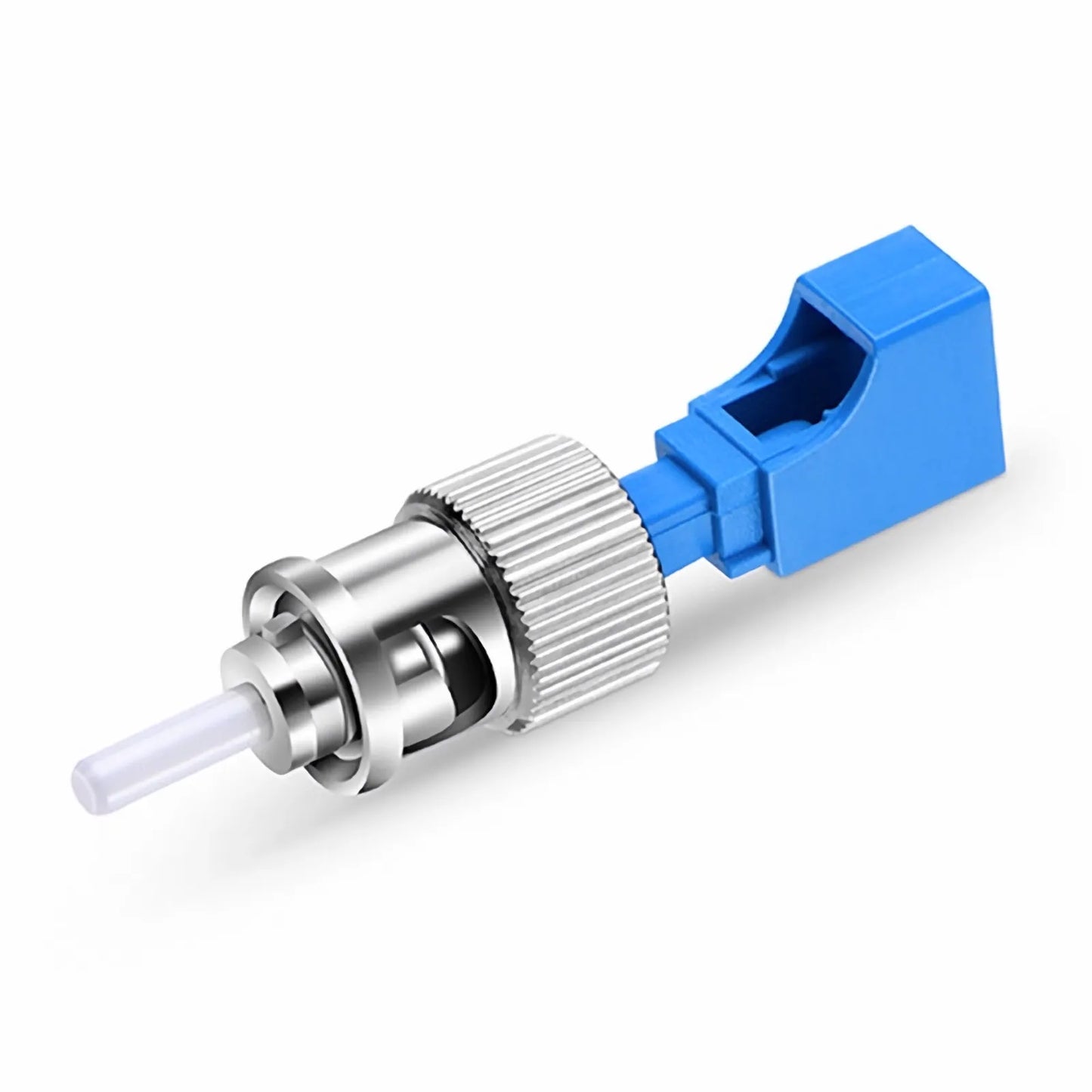LC/UPC Female to ST/UPC Male Simplex OS2 Single Mode Fiber Optic Adapter/Coupler without Flange