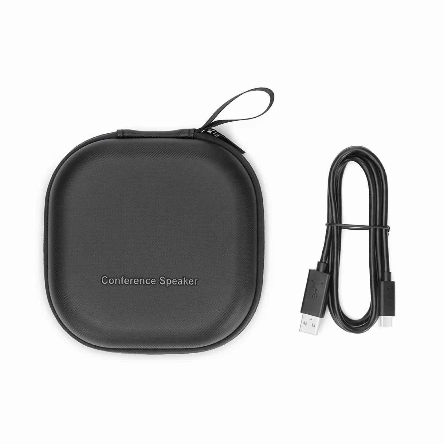 SP640 USB/Bluetooth Speakerphone for Home & Office, 360 ° Voice Pickup with 4 Microphones, Charging Your Devices