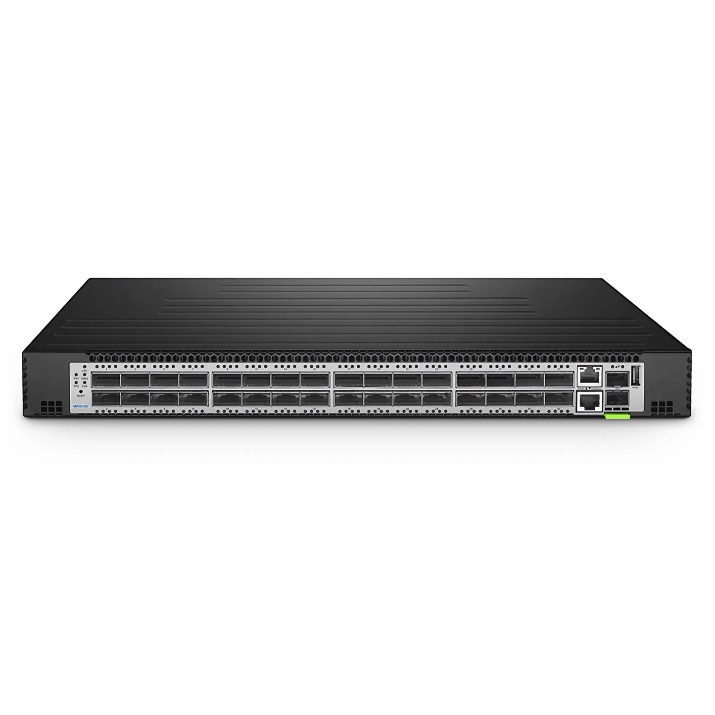 N8550-32C, 32-Port Ethernet Data Center Switch, 32 x 100Gb QSFP28, 2 x 10Gb SFP+, PicOS®, Broadcom Trident 3 Chip, Back-to-Front Airflow