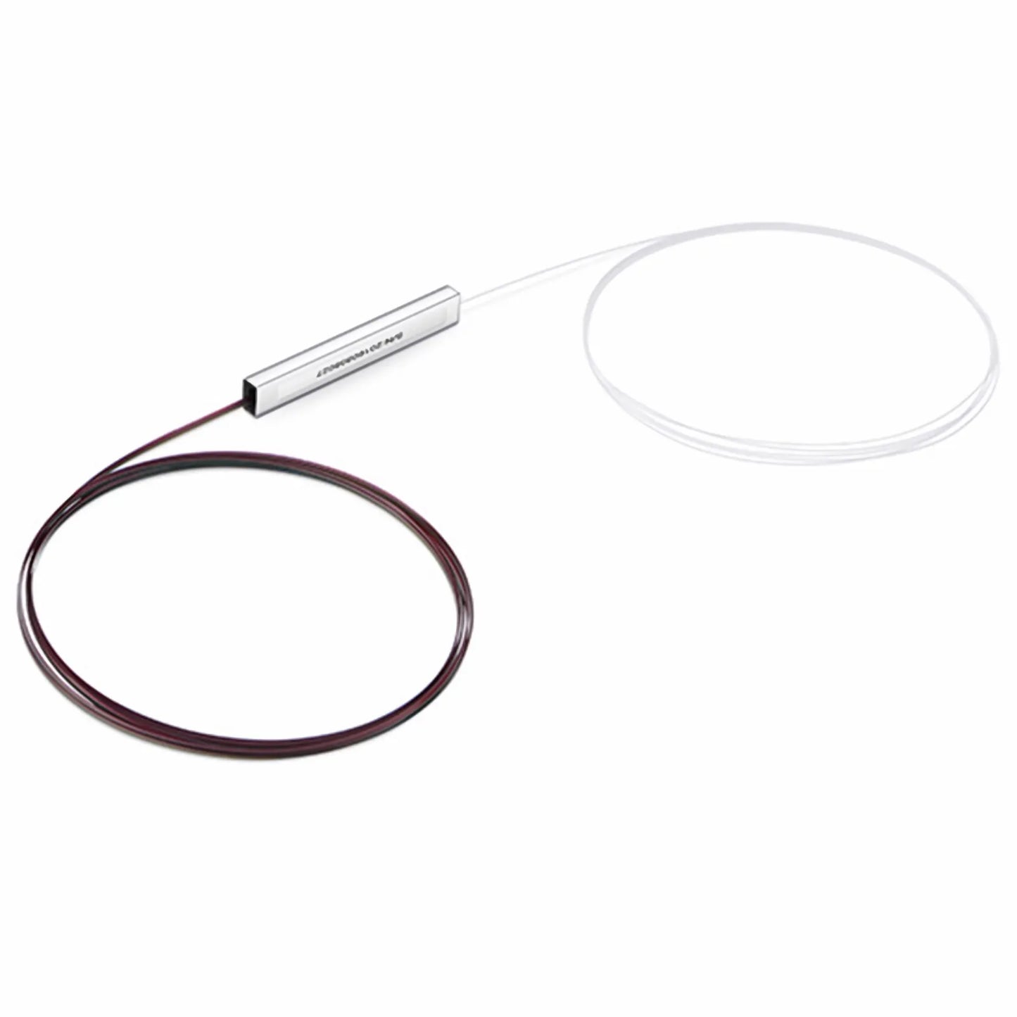 1 x 16 PLC Fiber Splitter, Steel Tube, Bare Fiber 250μm, No Connector, Singlemode